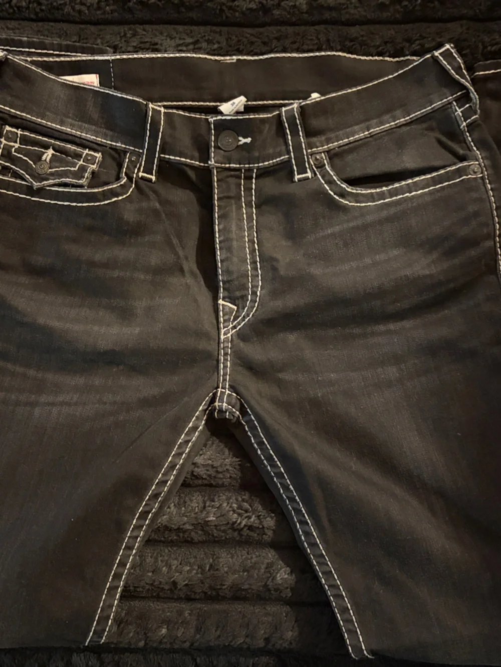 True Religion Super T Flap Skinny Jeans